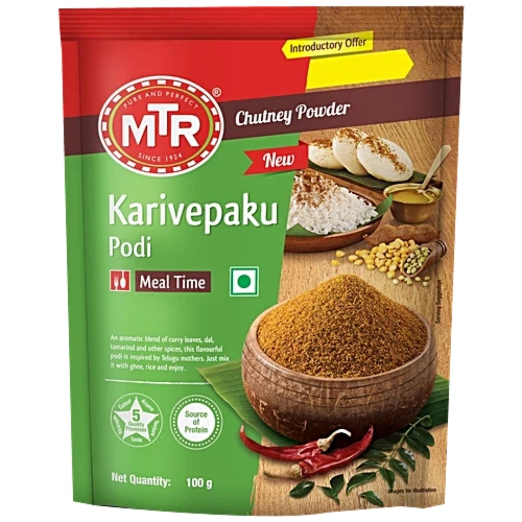 MTR KARIVEPAKU KARAM PODI
