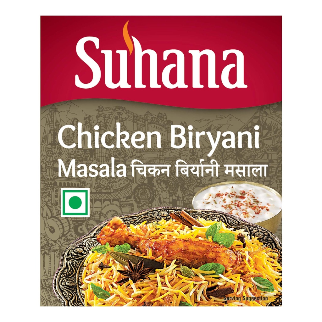 SUHANA CHICKEN BIRYANI MASALA 100G