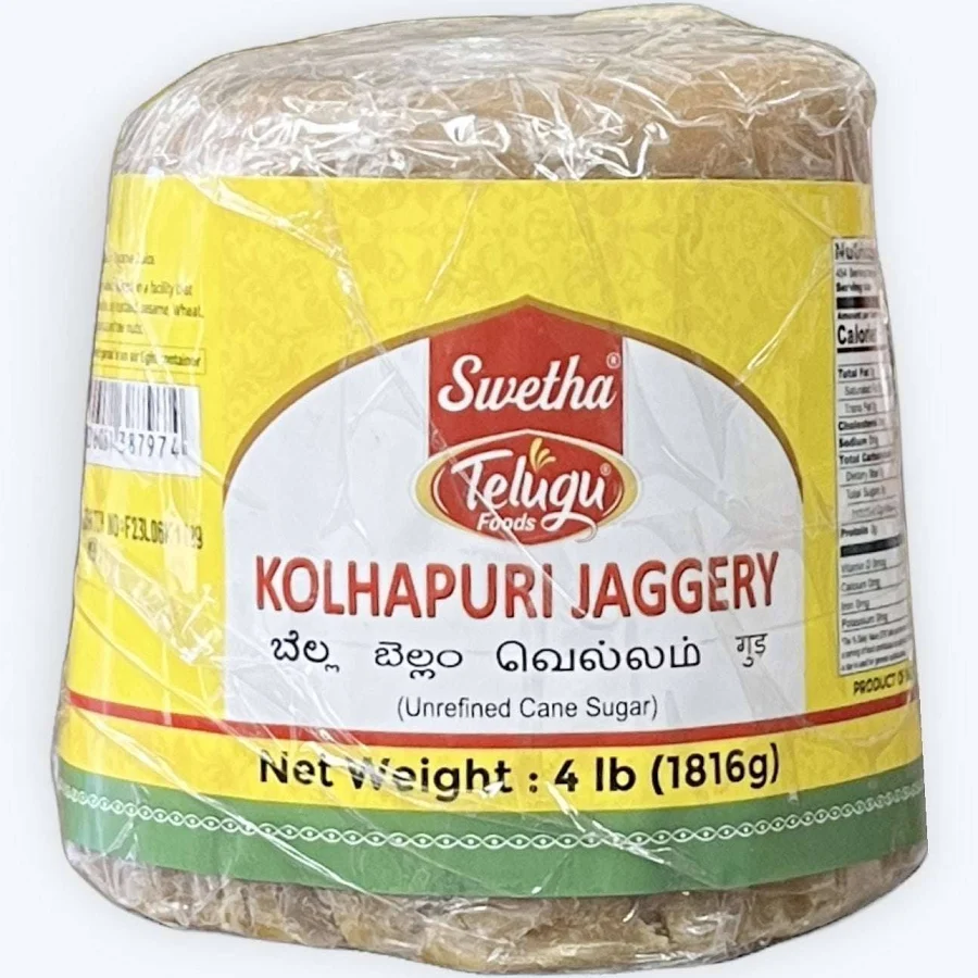TELUGU FOODS KOLHAPUR JAGGERY CONE 1KG