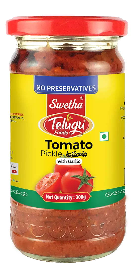 TELUGU FOODS TOMATO PICKLE 300G
