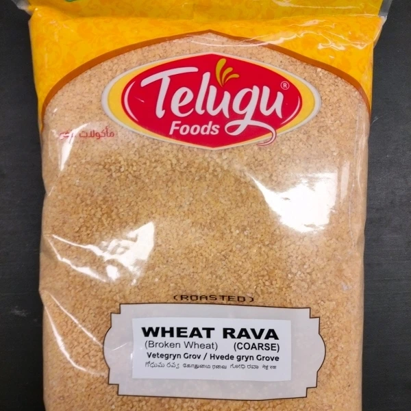 TELUGU FOODS WHEAT RAVA COARSE 1KG
