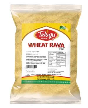TELUGU FOODS WHEAT RAVA FINE 1KG