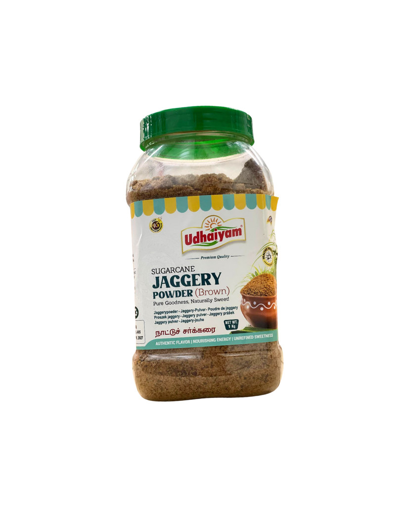 UDHAIYAM BROWN JAGGERY POWDER JAR (1KG)
