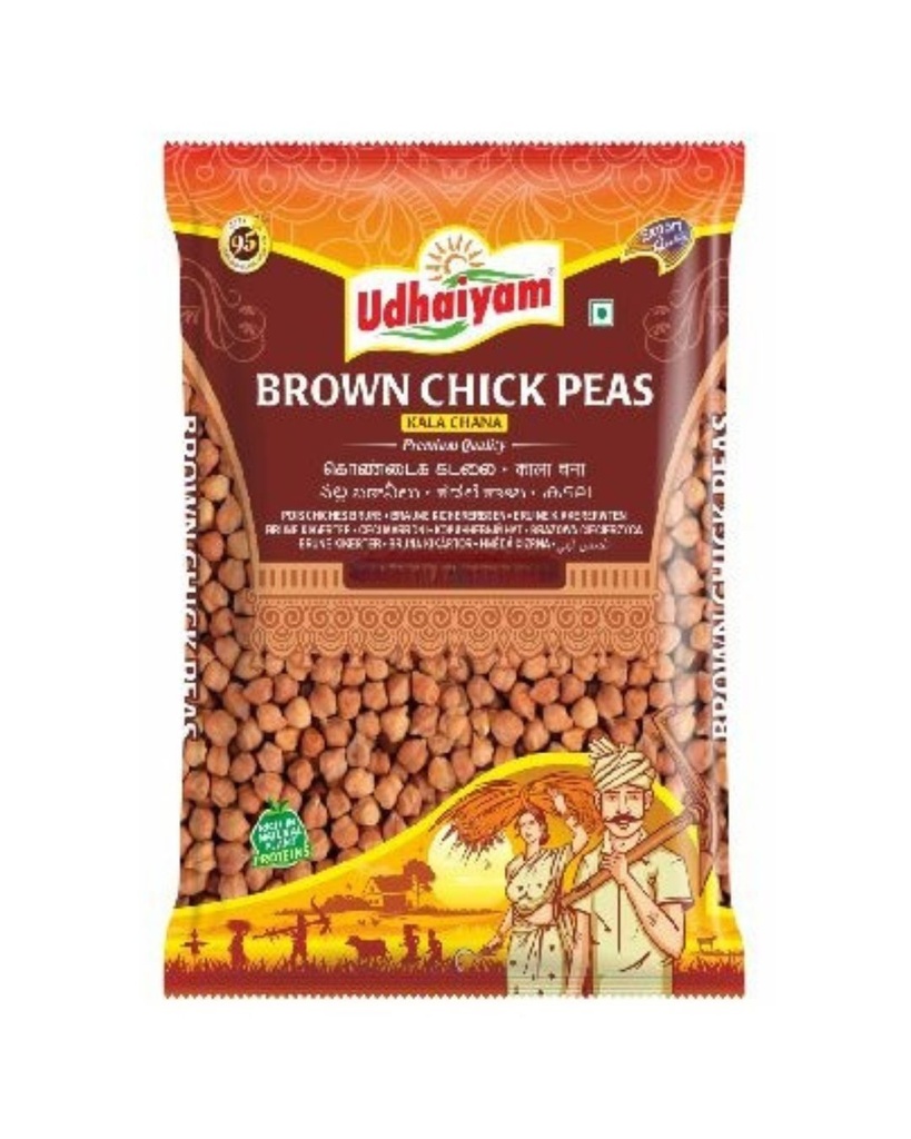 UDHAIYAM BROWN CHICKPEAS (KALA CHANA) (500g)