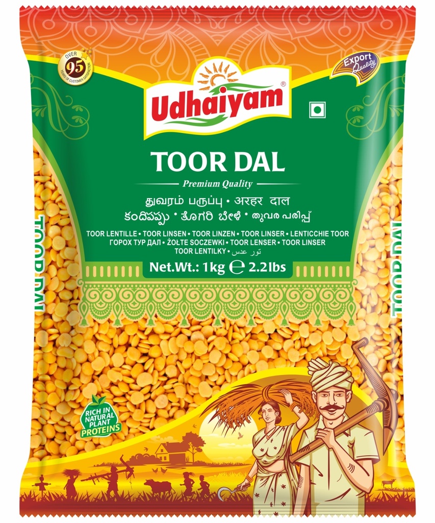 UDHAIYAM TOOR DAL (500g)