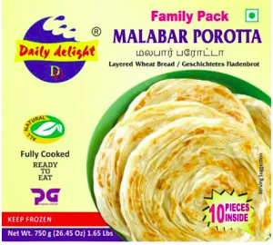 Daily Delight Family Porotta 750g