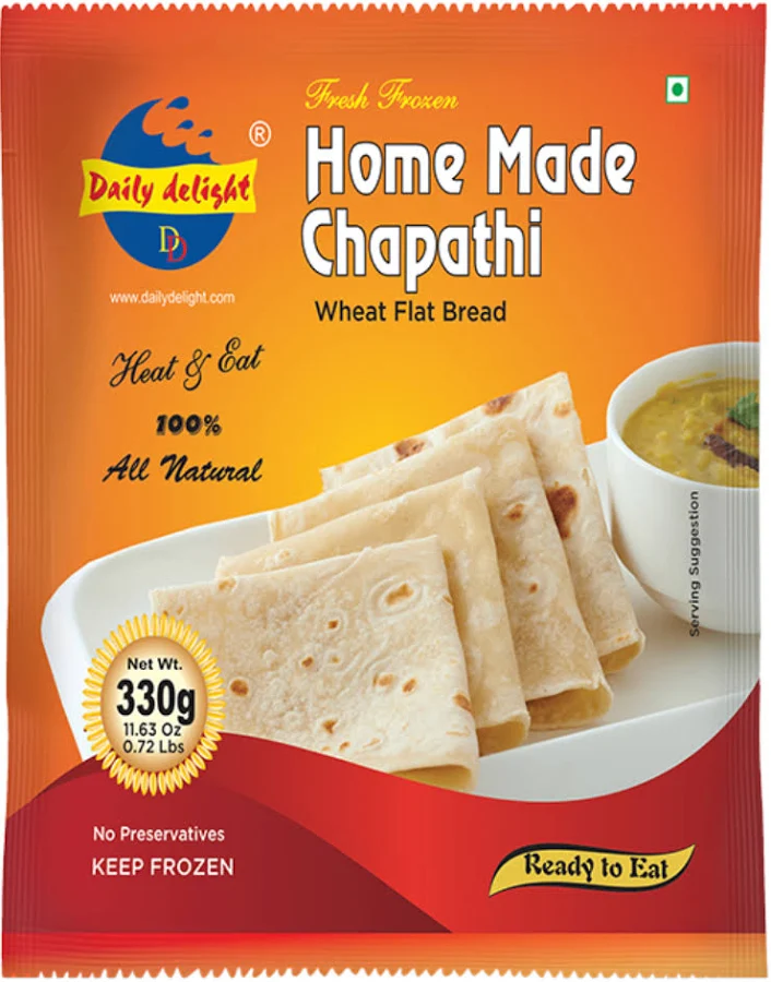 Daily Delight Chapathi whole wheat 330g