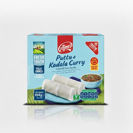 Ajmi Frozen Puttu with Kadala curry 454g