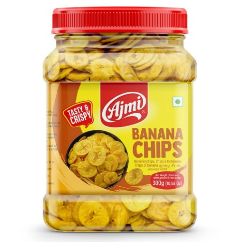 Ajmi Banana Chips jar 300g