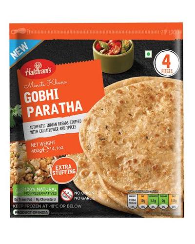 Haldigram gobhi parata 20 x 400 g