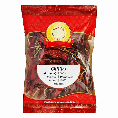 Annam dried whole chilli 100 g