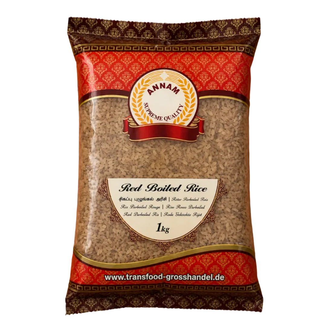 Annam Red paraboiled matta rice 1kg (kutharisi)