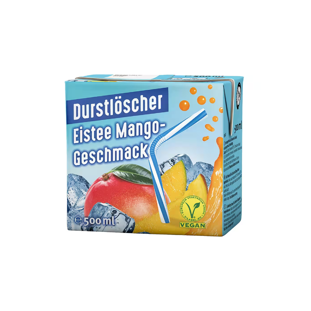 Durstlöscher Eistee Mango 500ml