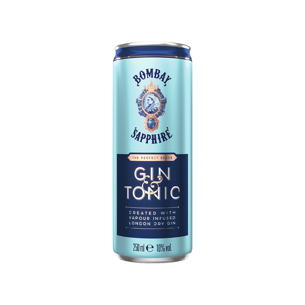 Bombay Saphire Gin Tonic tin