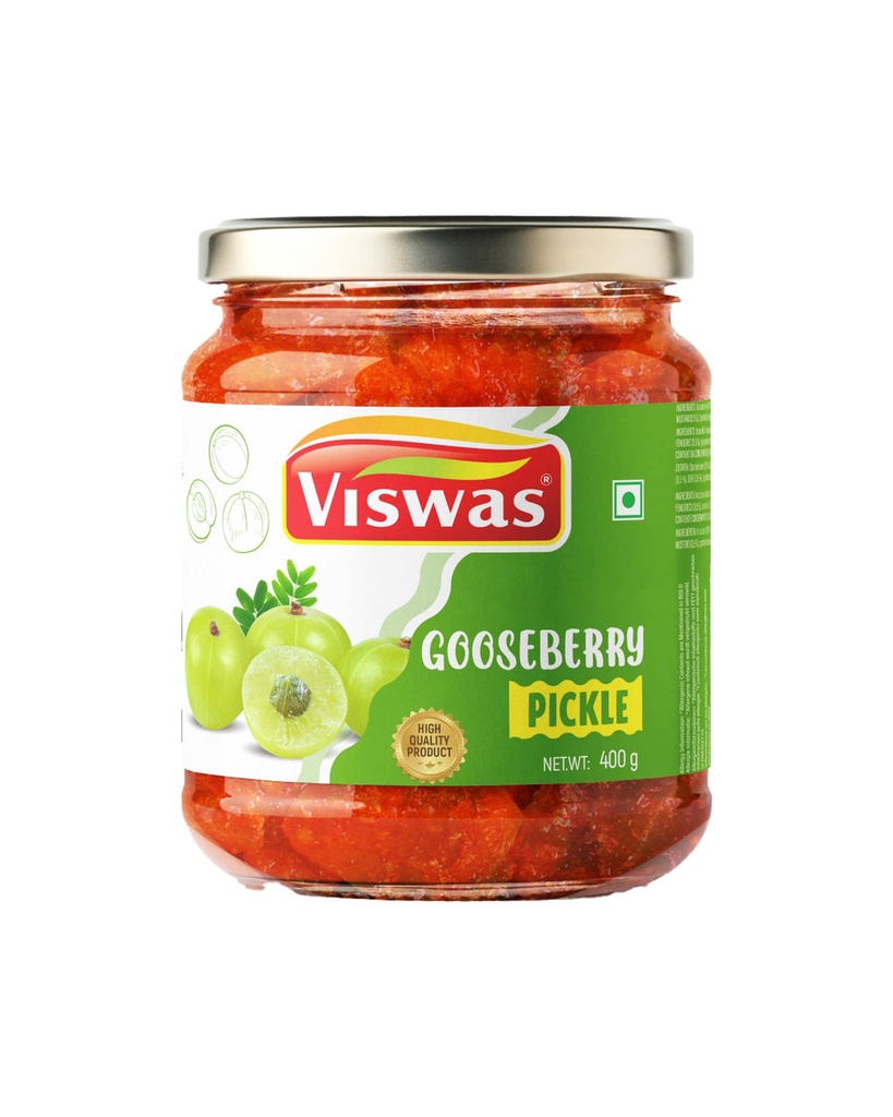 Viswas Gooseberry Pickle 400g