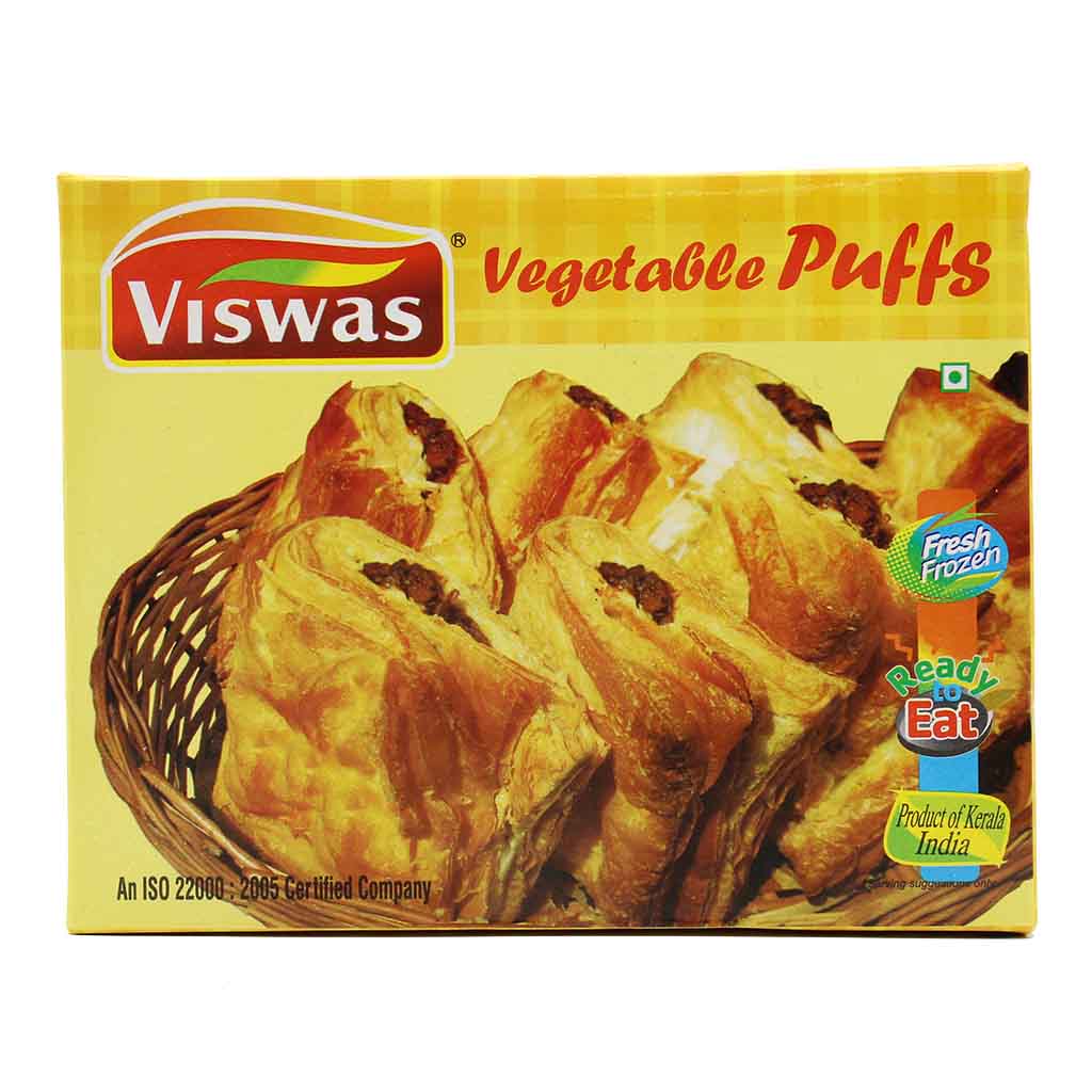 Viswas Frozen Vegetable Puffs 227g