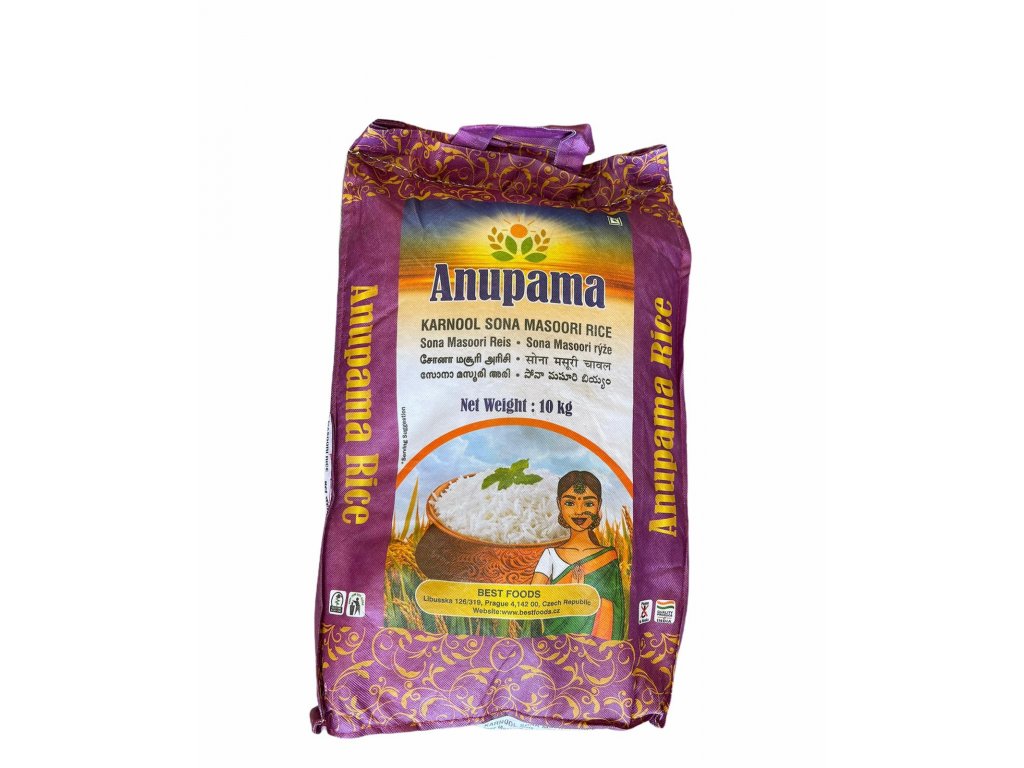 Anupama Kurnool Sona Masoori Rice 10kg