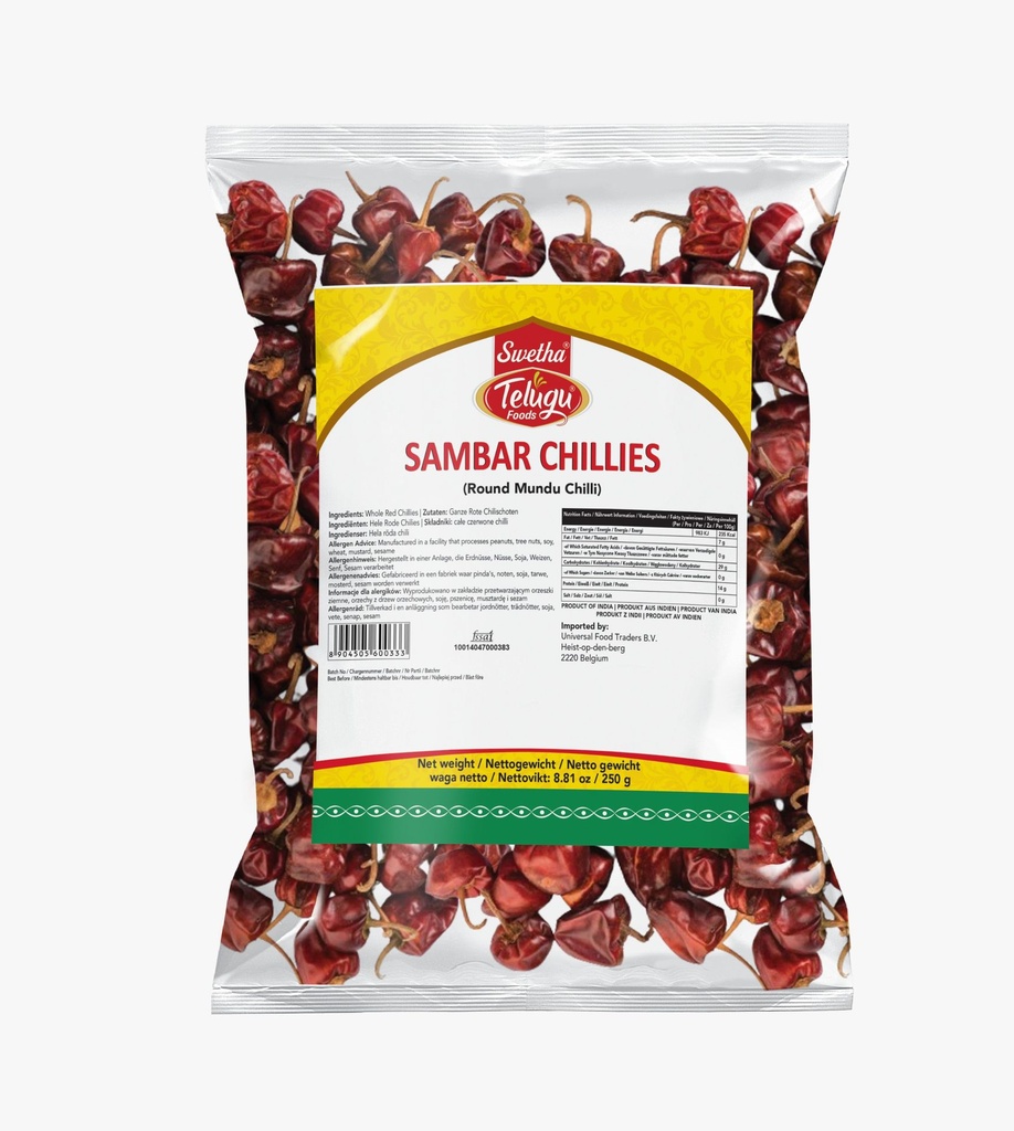 Telugu Foods Samabar Chillies