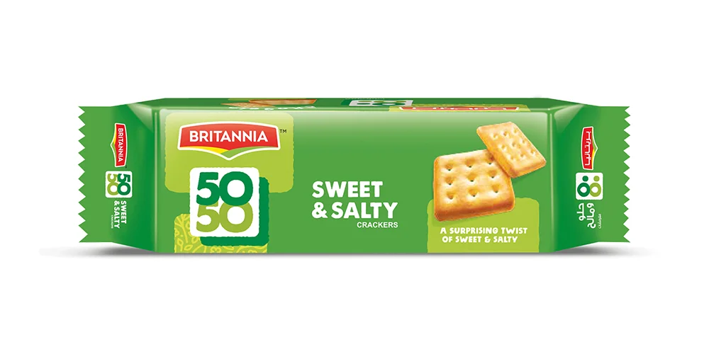 Britannia 50 50 Sweet&Salty 62g