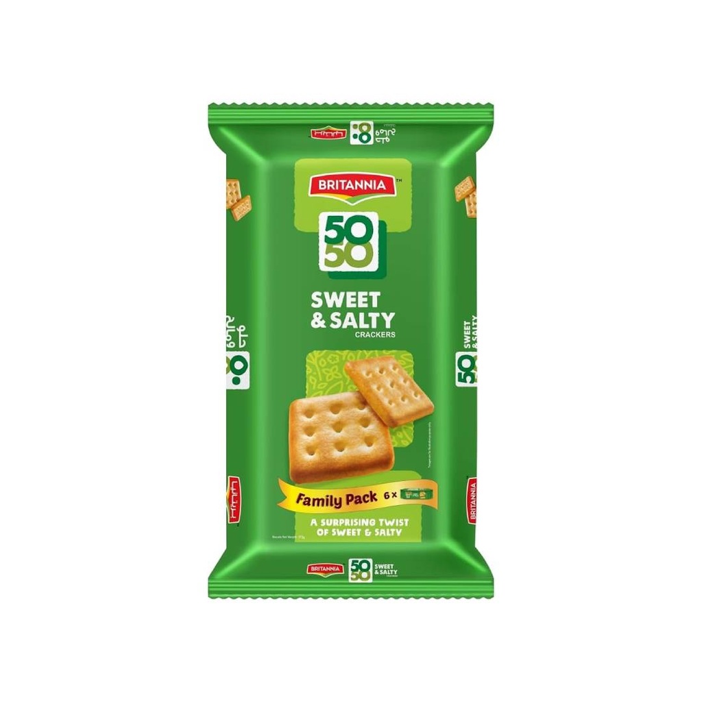 Britannia 50 50 Sweet&Salty 62gx6