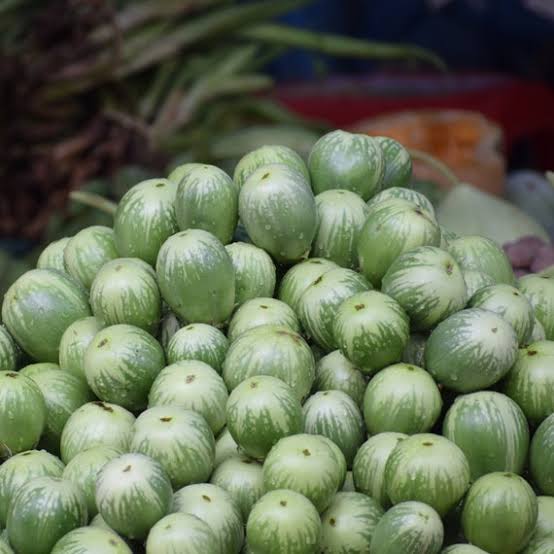 Veggie Baby brinjal Green(Chinna Vankayalu) (250g)