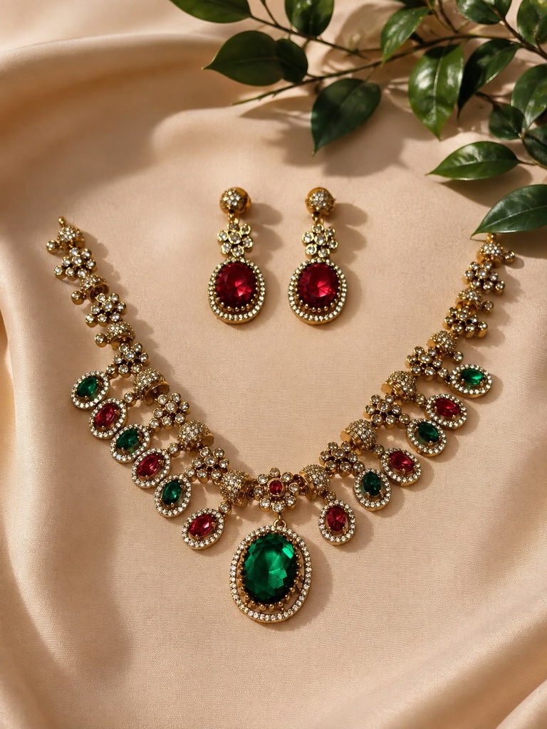 Pretty in Green and Red mix