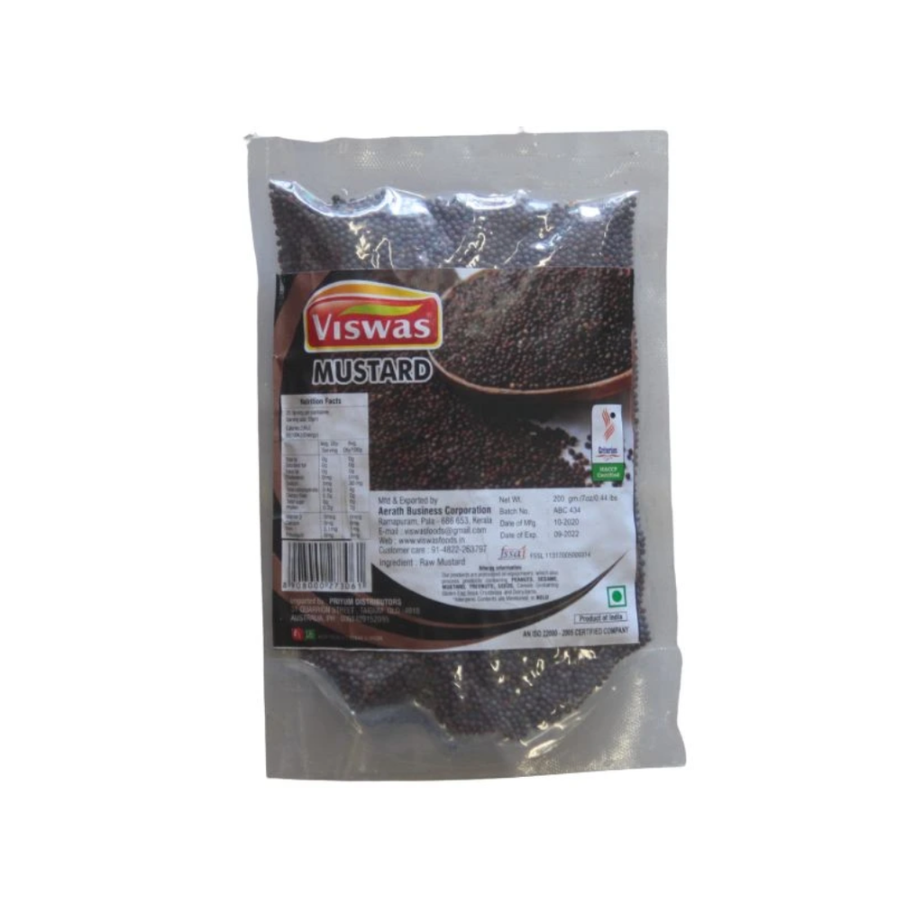 Viswas mustard seeds 200g