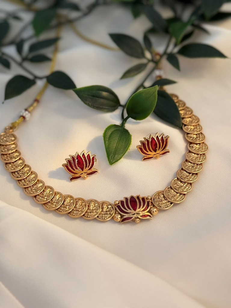 Lotus Pink Necklace