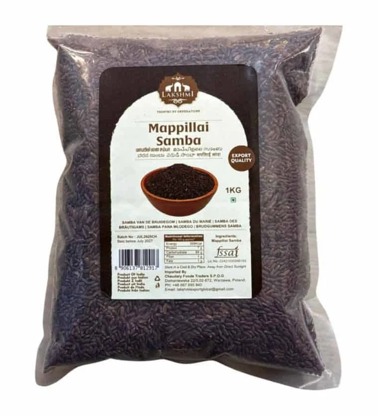 Lakshmi Mapillai Samba rice