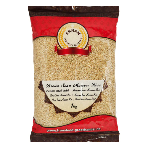 Annam Brown Sonamasuri Rice 1Kg