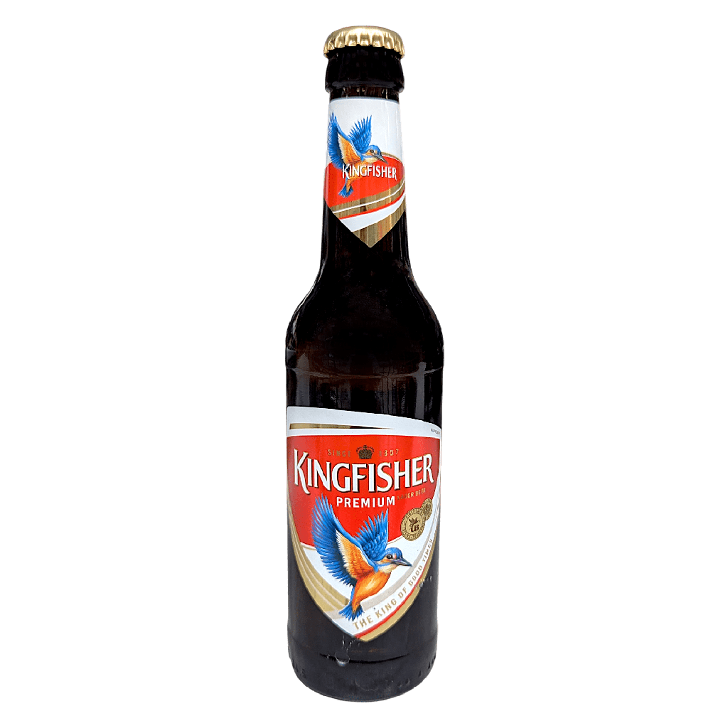 KINGFISHER PREM. LAGER BEER 4.5% 330 ml