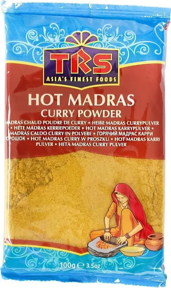TRS CURRY POWDER MADRAS HOT 100g