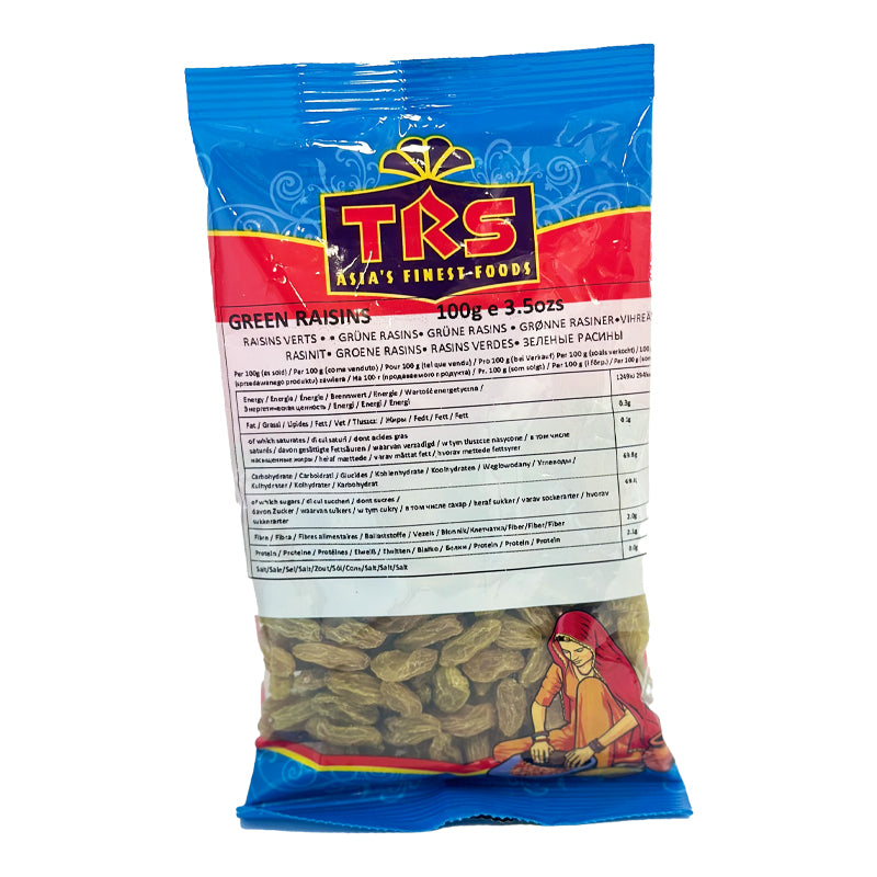 TRS RAISINS GREEN 100g
