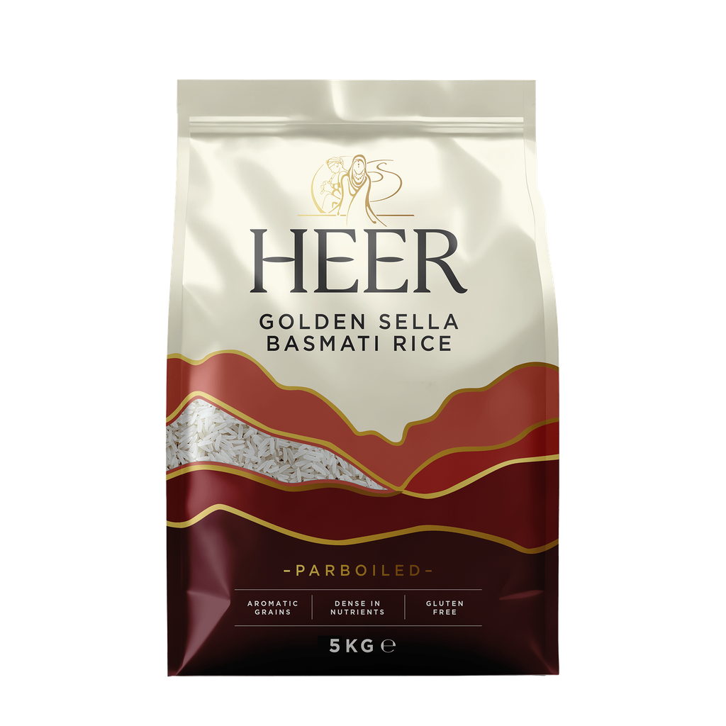 HEER GOLDEN SELLA BASMATI RICE (5kg)