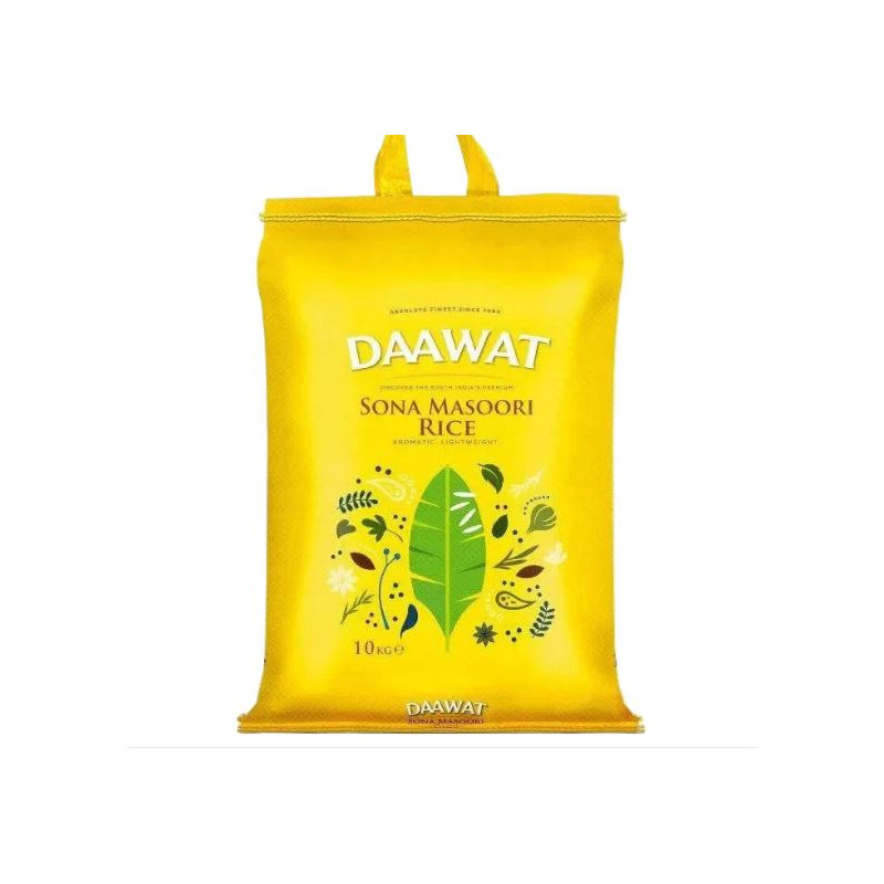 Daawat Sona Masoori Rice 10kg